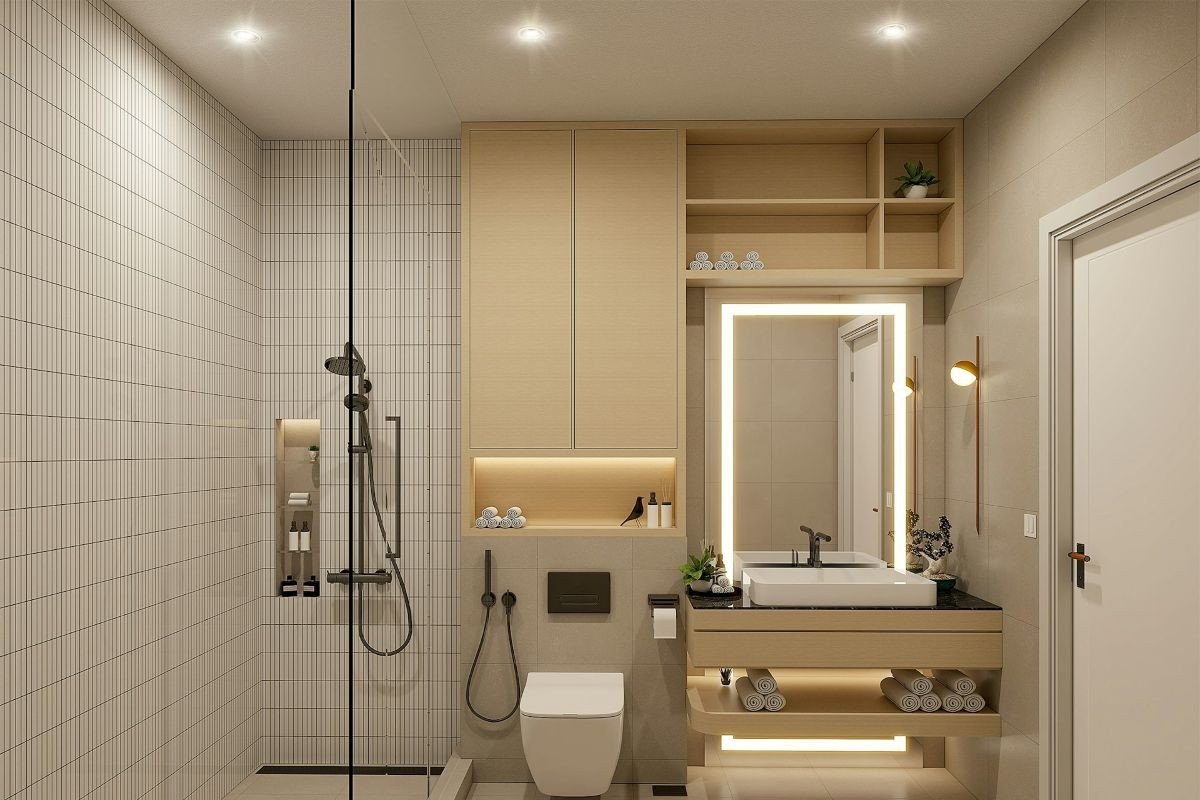 The Ultimate Room-by-Room Lighting Guide (for Indian Homes) - Bathroom